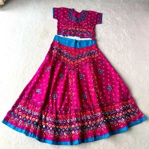 NWOT Indian lehnga blouse / long skirt girls/ women